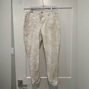 Paige Mayslie joggers in faded camouflage. Size 30